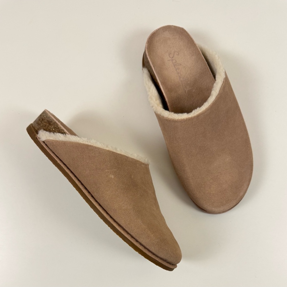 Splendid Cora Faux Shearling Lined Mule
